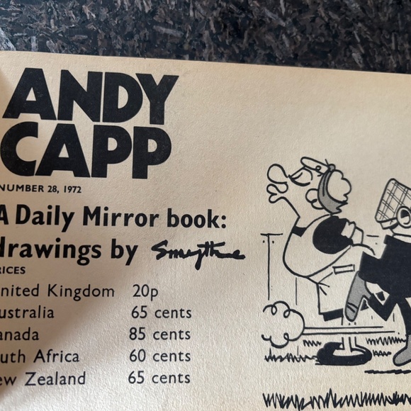 Andy Capp No. 28, 1972 Reg Smythe Cartoon Book - Picture 3 of 3